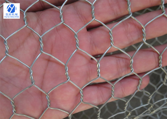 Облегченная сетка Oilproof шестиугольная Gabion, горячее окунутое гальванизированное шестиугольное плетение