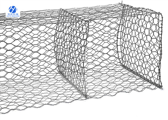 Коробки Gabion шестиугольный 100x120mm огнеупорное Eco дружелюбное