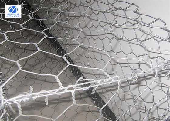 Коробки Gabion шестиугольный 100x120mm огнеупорное Eco дружелюбное